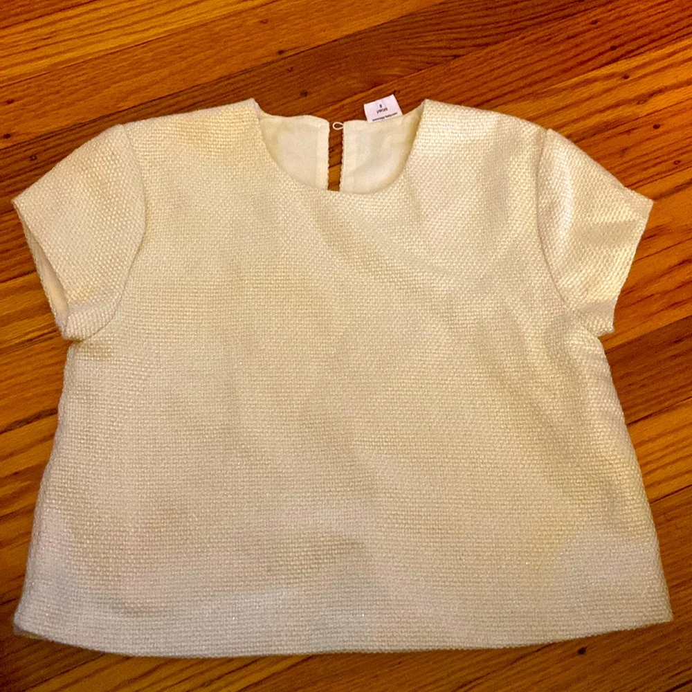 NWOT egg sparkly formal top
